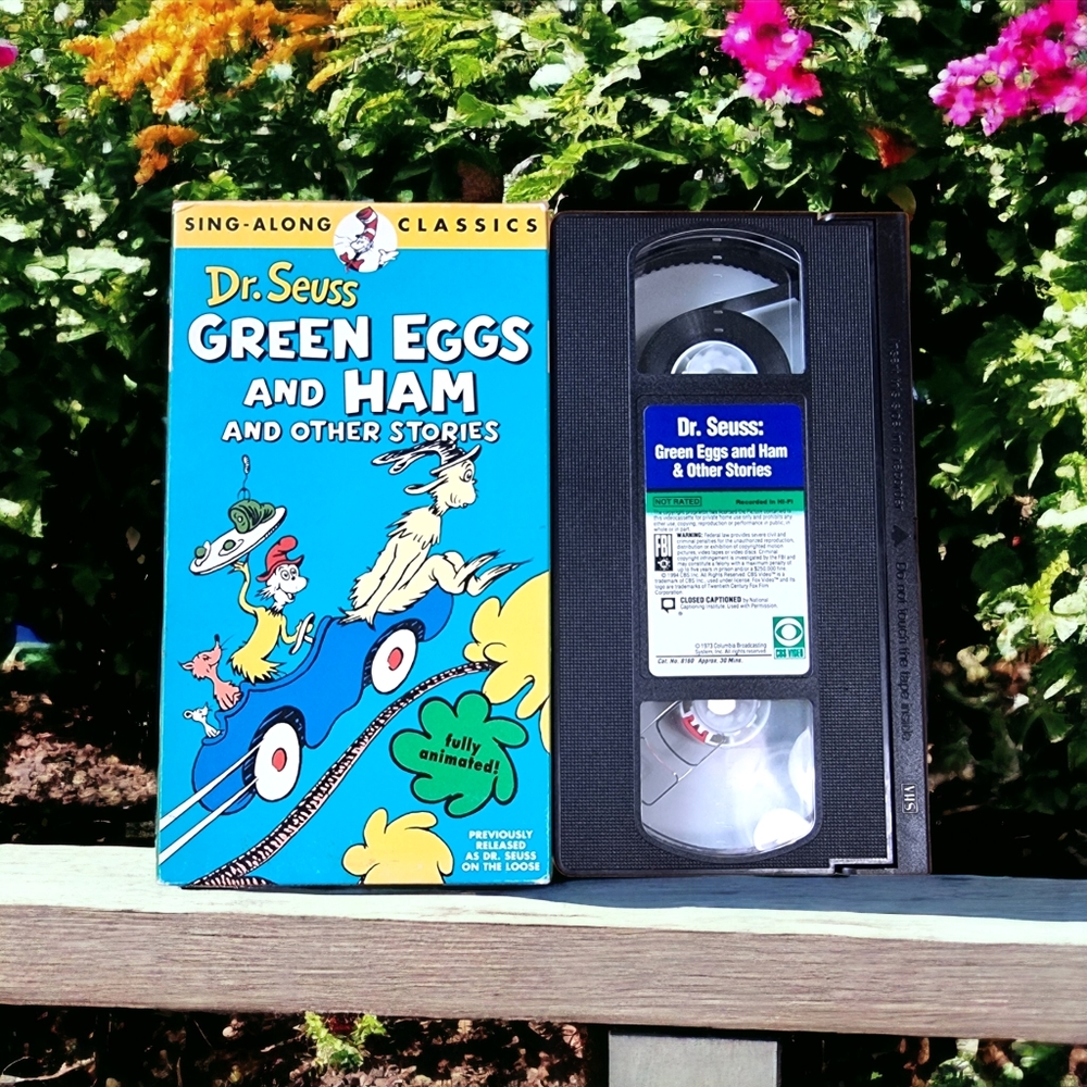 Dr. Seuss Green Eggs and Ham and Other Stories Sing-Along Classics VHS